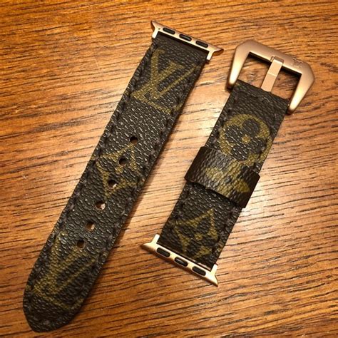 repurposed Lv Apple Watch band